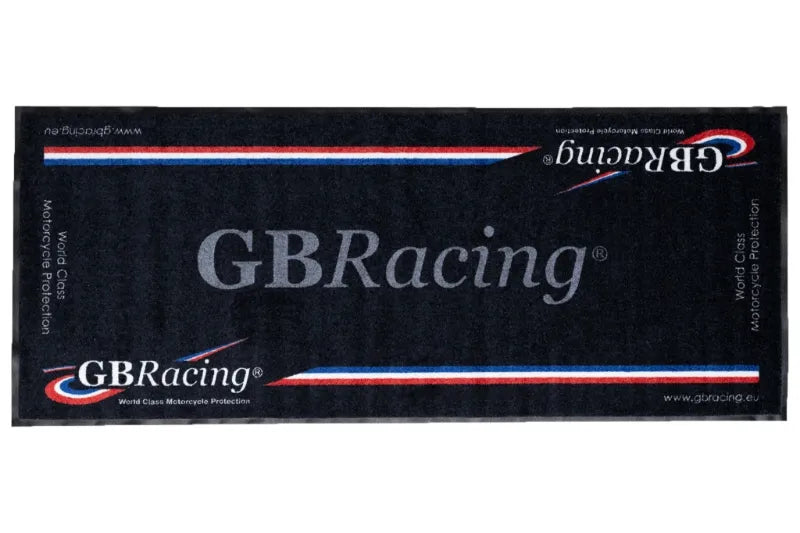GBRacing Motorcycle Mat - Shop name