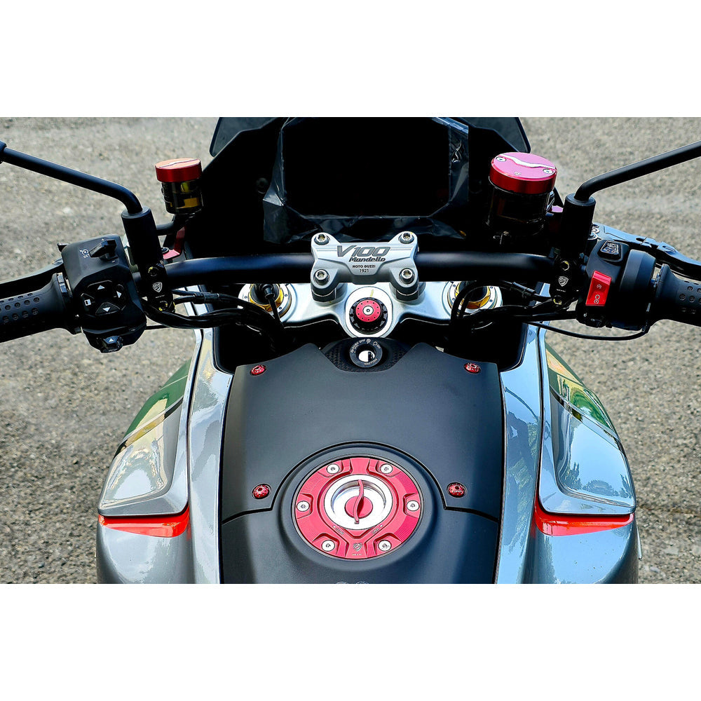 CNC Racing Steering Stem Top Plate Nut for Moto Guzzi - Shop name