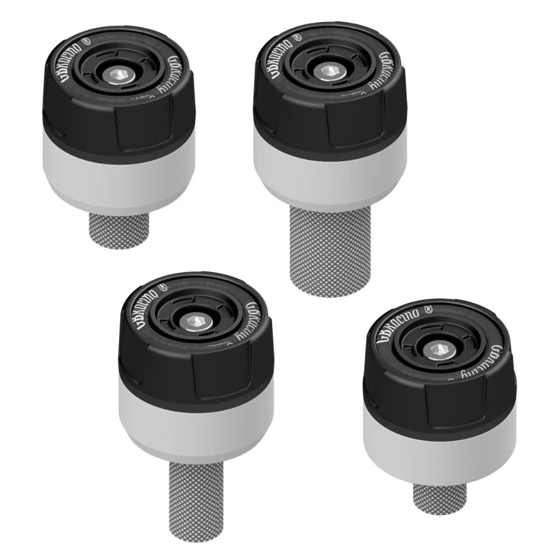 GBRacing Spindle Protector Set - Front and Rear | KTM 690 SMC 2023>2025 - Pyramid Motorcycle Accessories