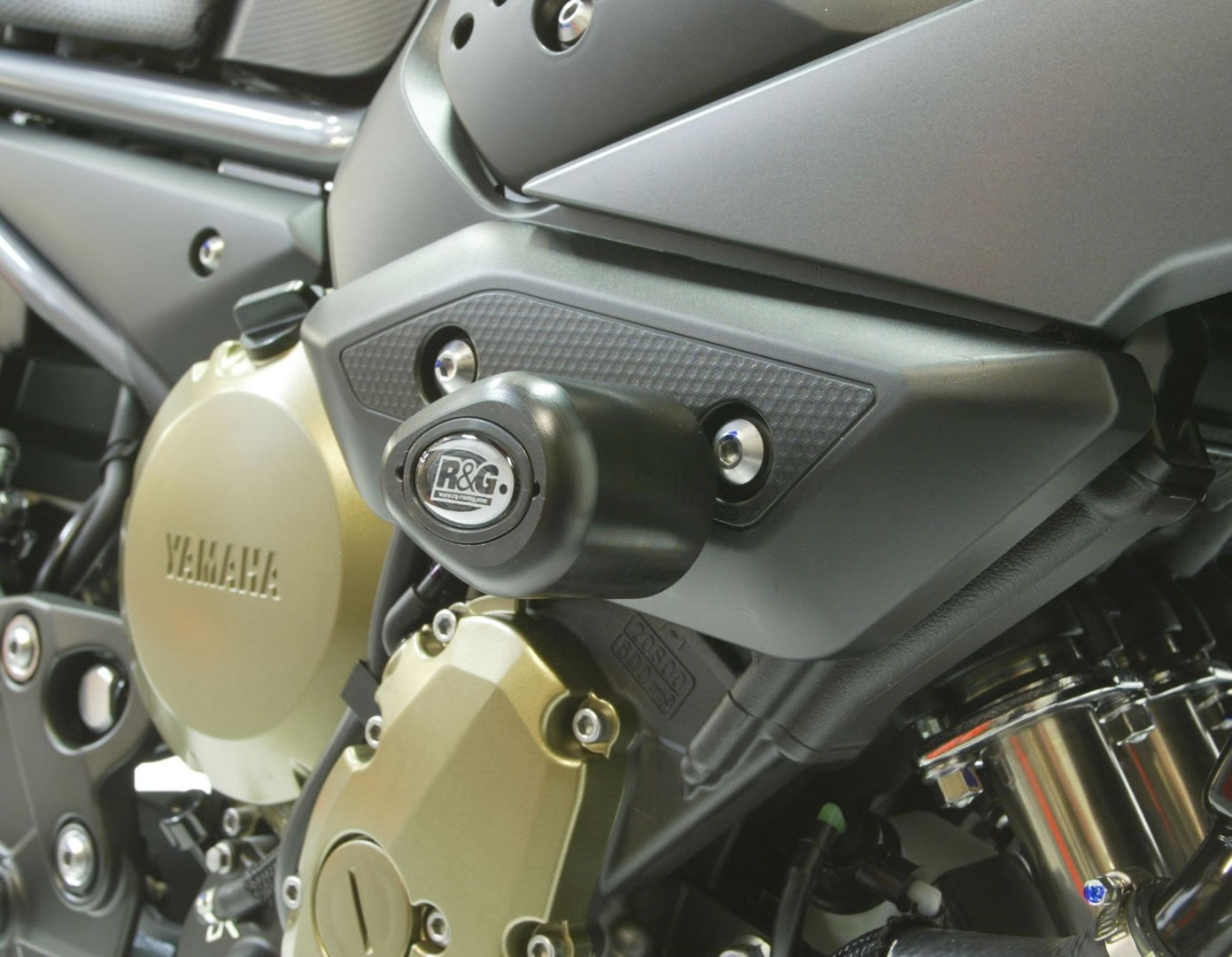 R&G Crash Protectors | Black | Yamaha XJ6 2009>2016