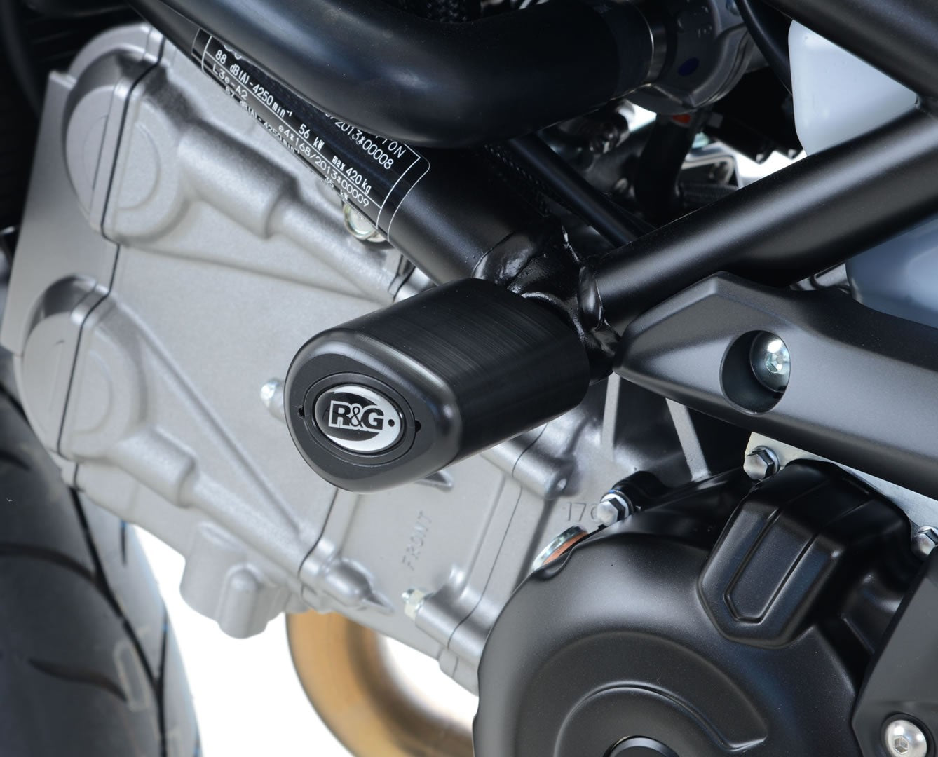 R&G Crash Protectors | Black | Suzuki SV 650 2016>2018 & Suzuki SFV 650 Gladius 2009>2016 & Suzuki SV650X 2018>2023