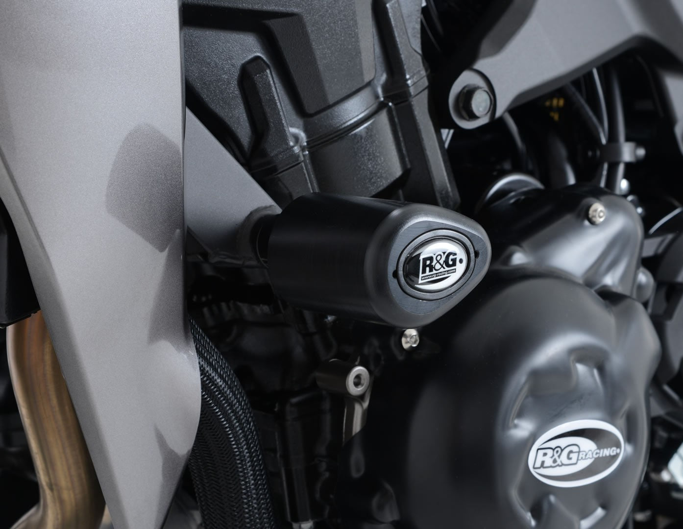 R&G Crash Protectors | Black | Kawasaki Z 1000 R 2017>2020 & Kawasaki Z1100 2026 & Kawasaki Z 1000 2010>2018