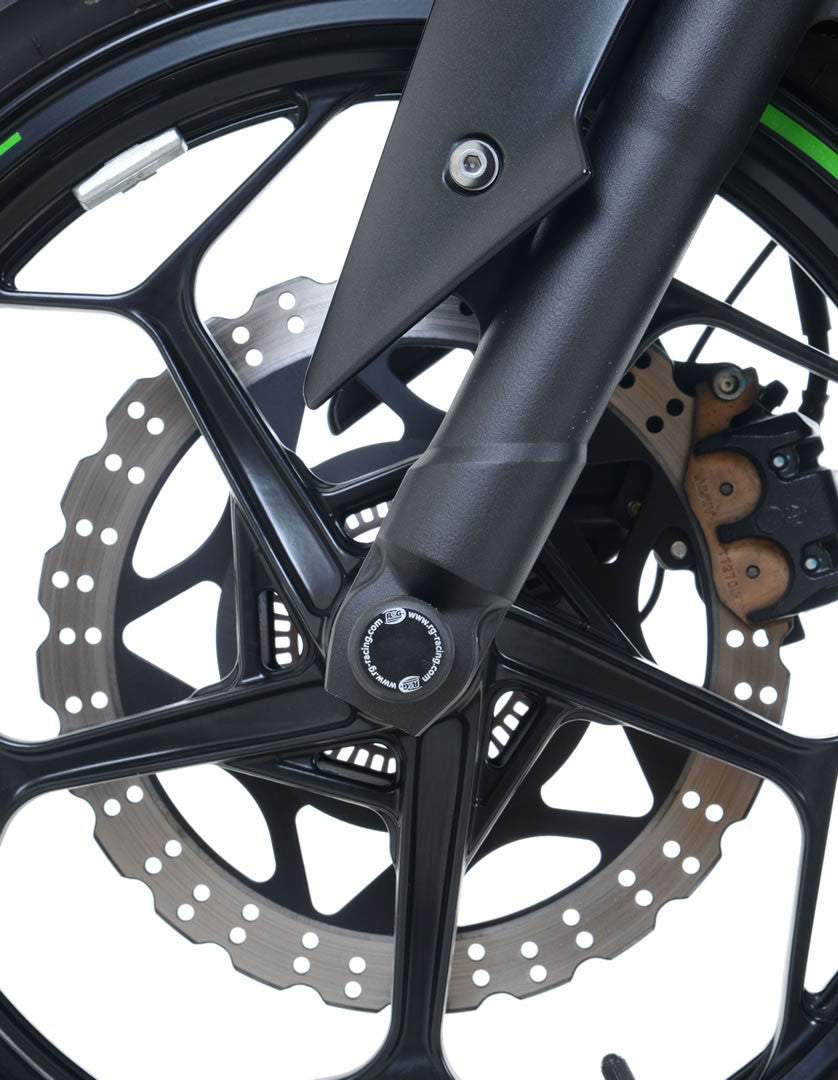 R&G Fork Protectors | Black | Kawasaki Ninja 300 (12-), Ninja 250 ('13-'17), Z250 '13-'18 and Z300