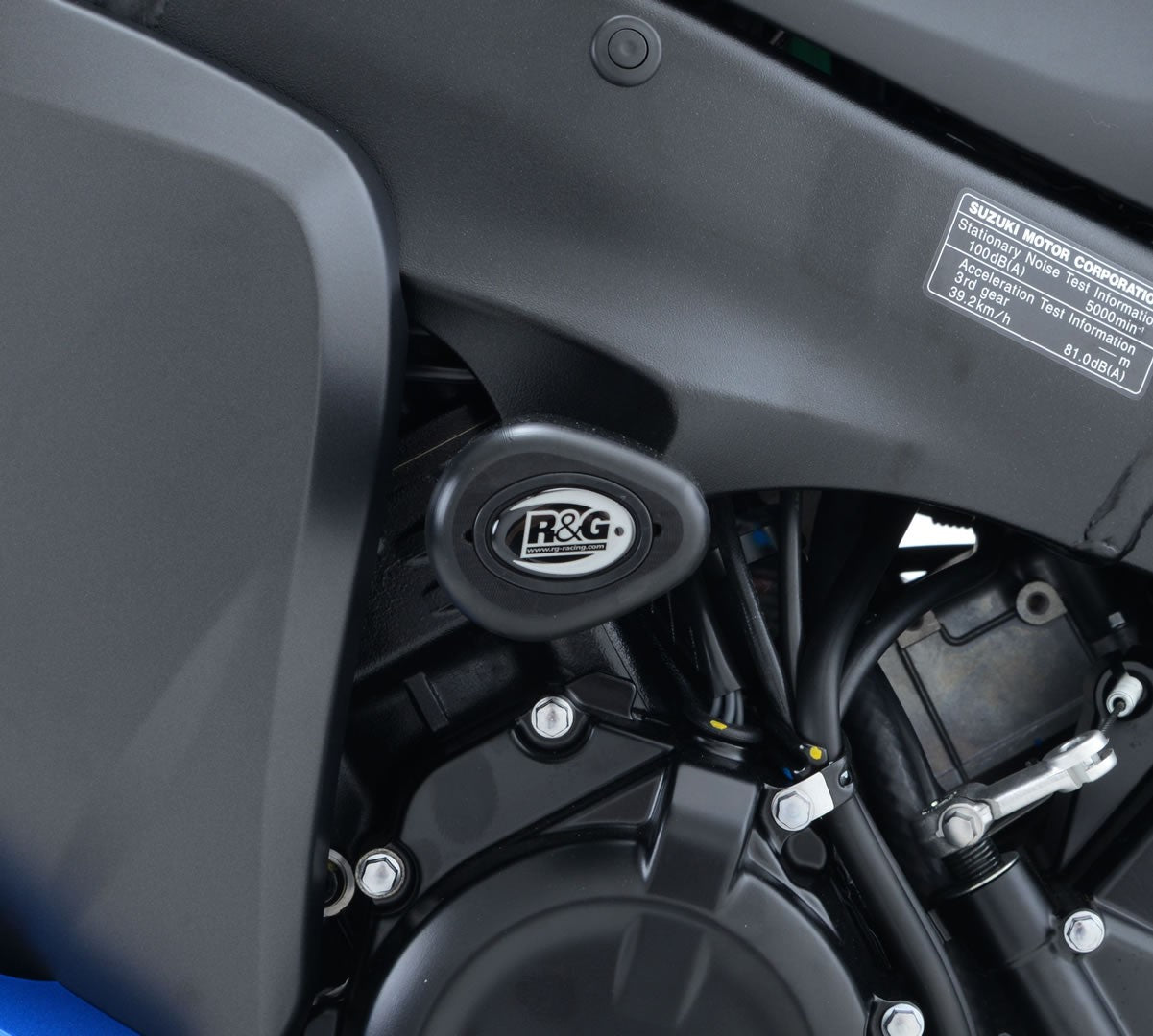 R&G Crash Protectors | Black | Suzuki GSX-S1000 FA 2015>2020