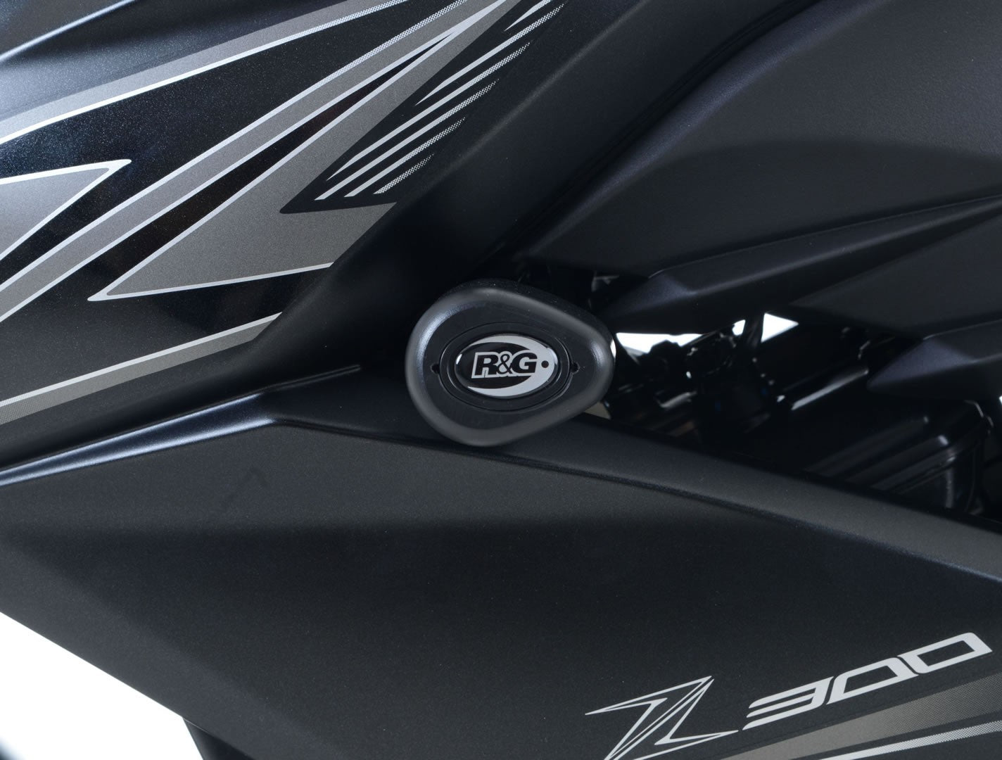 R&G Crash Protectors | White | Kawasaki Z 250 SL 2013>2018 & Kawasaki Z 300 2015>2018