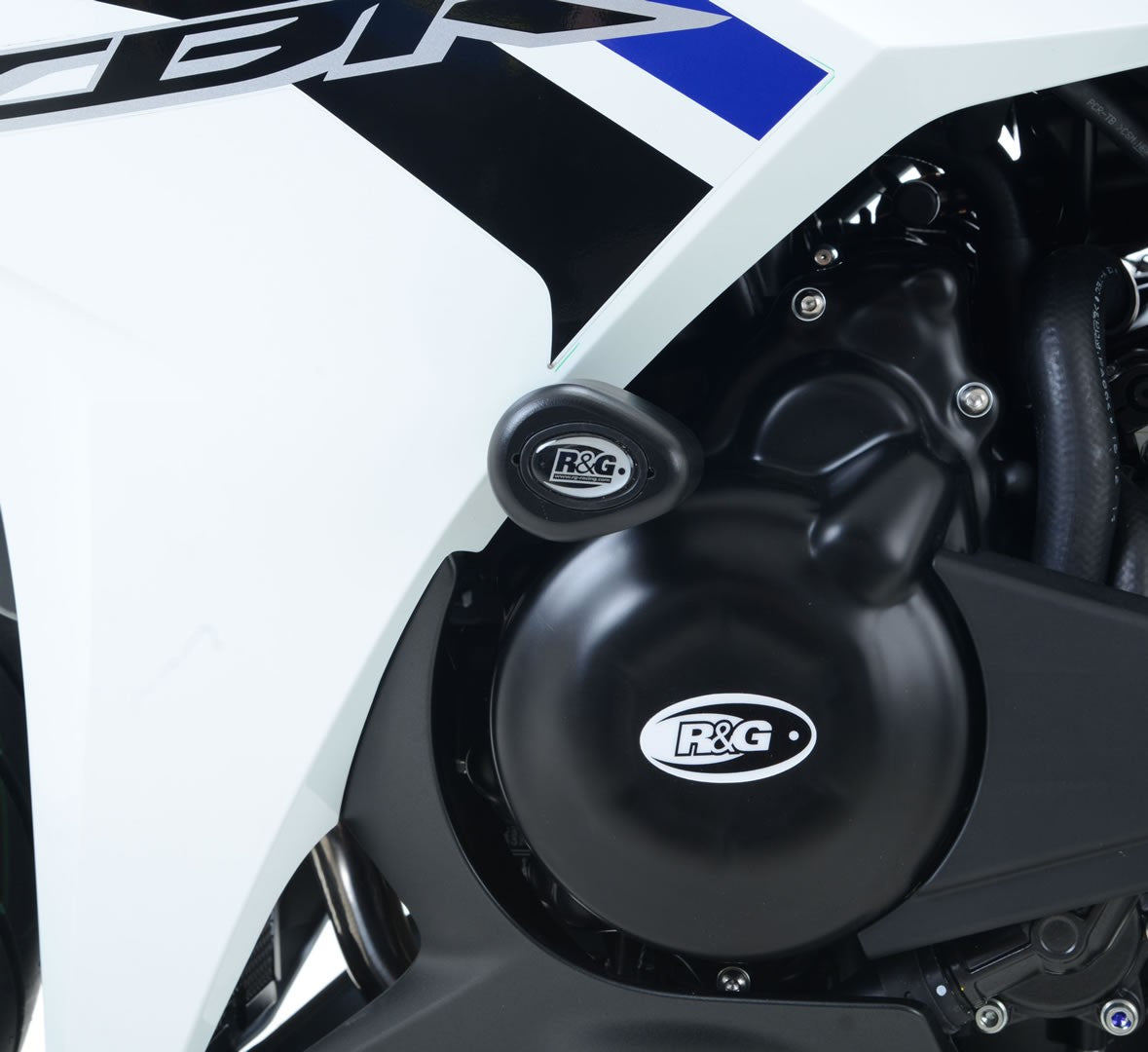 R&G Crash Protectors | White | Honda CBR 500 R 2016>2018
