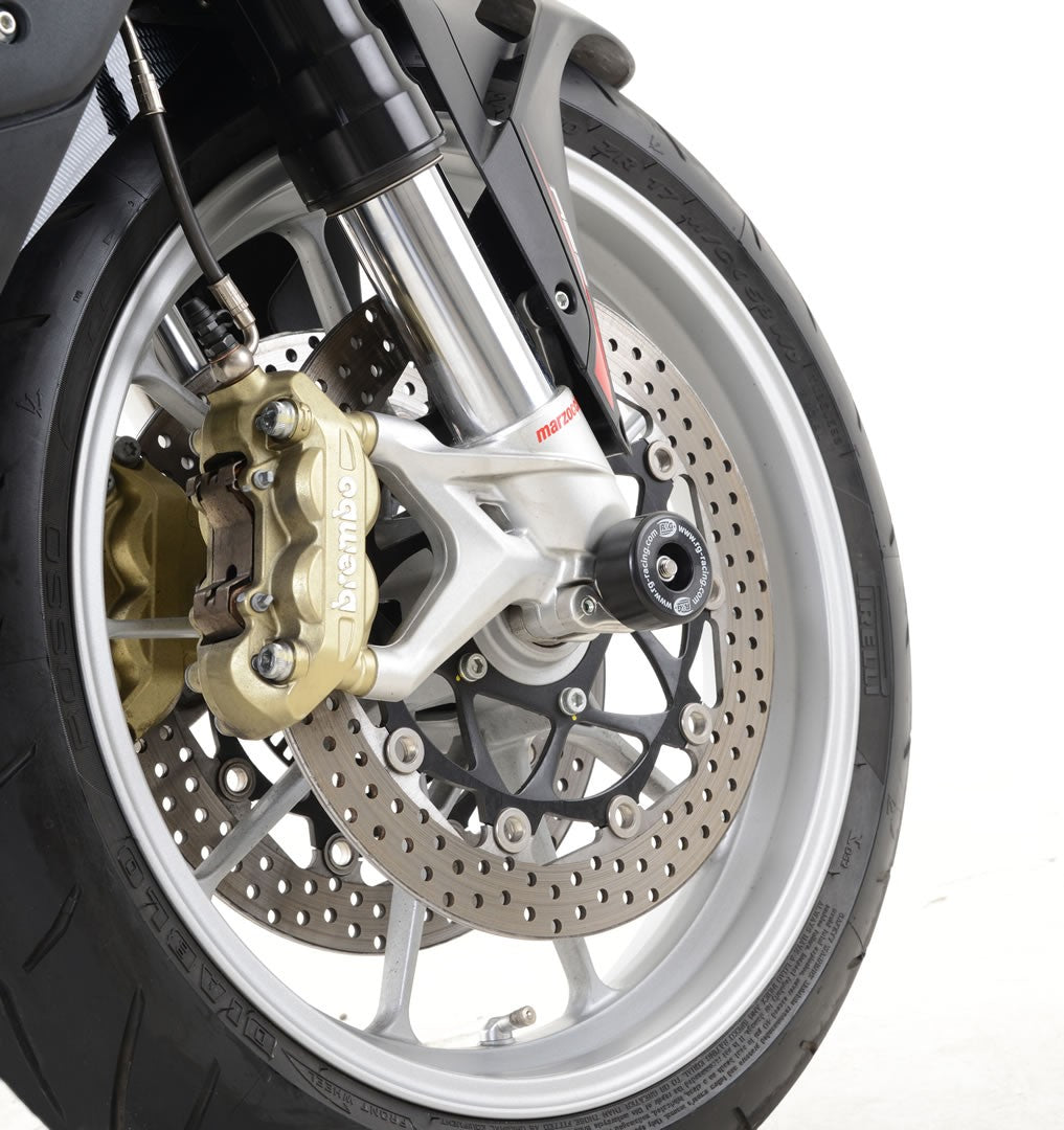 R&G Fork Protectors | Black | MV Agusta Brutale 1090, 1090R, 1090RR '13- & Superveloce 800 ('20-)