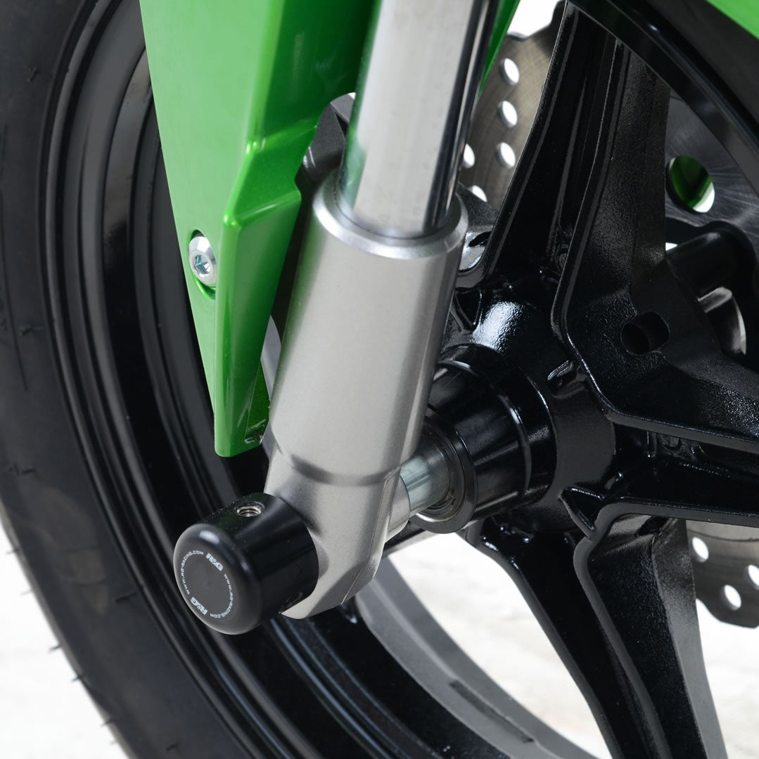 R&G Fork Protectors | Black | Kawasaki Z125 / 125 Pro