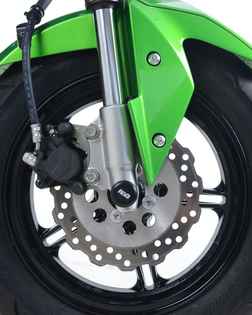R&G Fork Protectors | Black | Kawasaki Z125 / 125 Pro