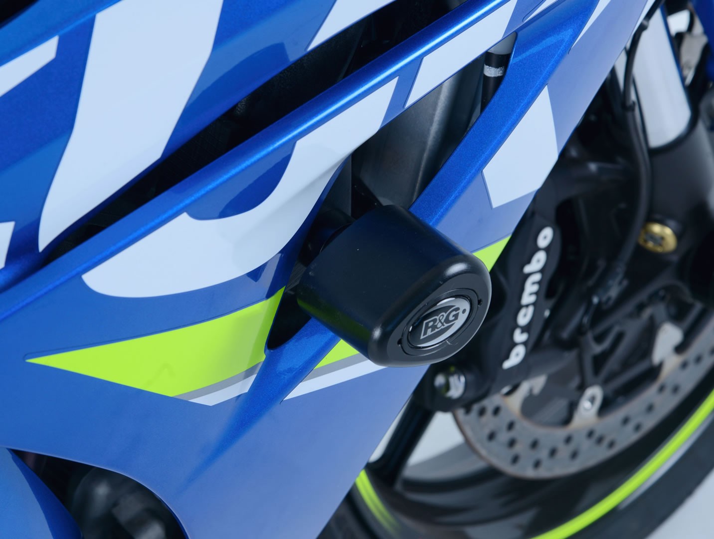 R&G Crash Protectors | Black | Suzuki GSX-R1000R 2017>2024 & Suzuki GSX-R1000 2017>2022 - Pyramid Motorcycle Accessories