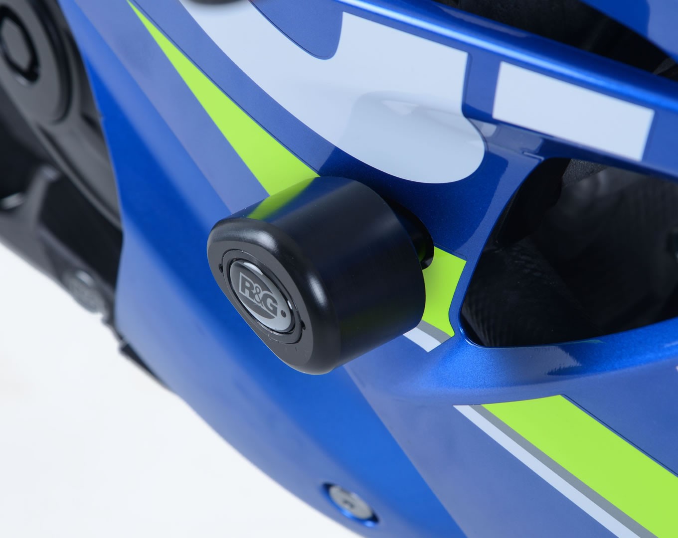 R&G Crash Protectors | White | Suzuki GSX-R1000R 2017>2024 & Suzuki GSX-R1000 2017>2022