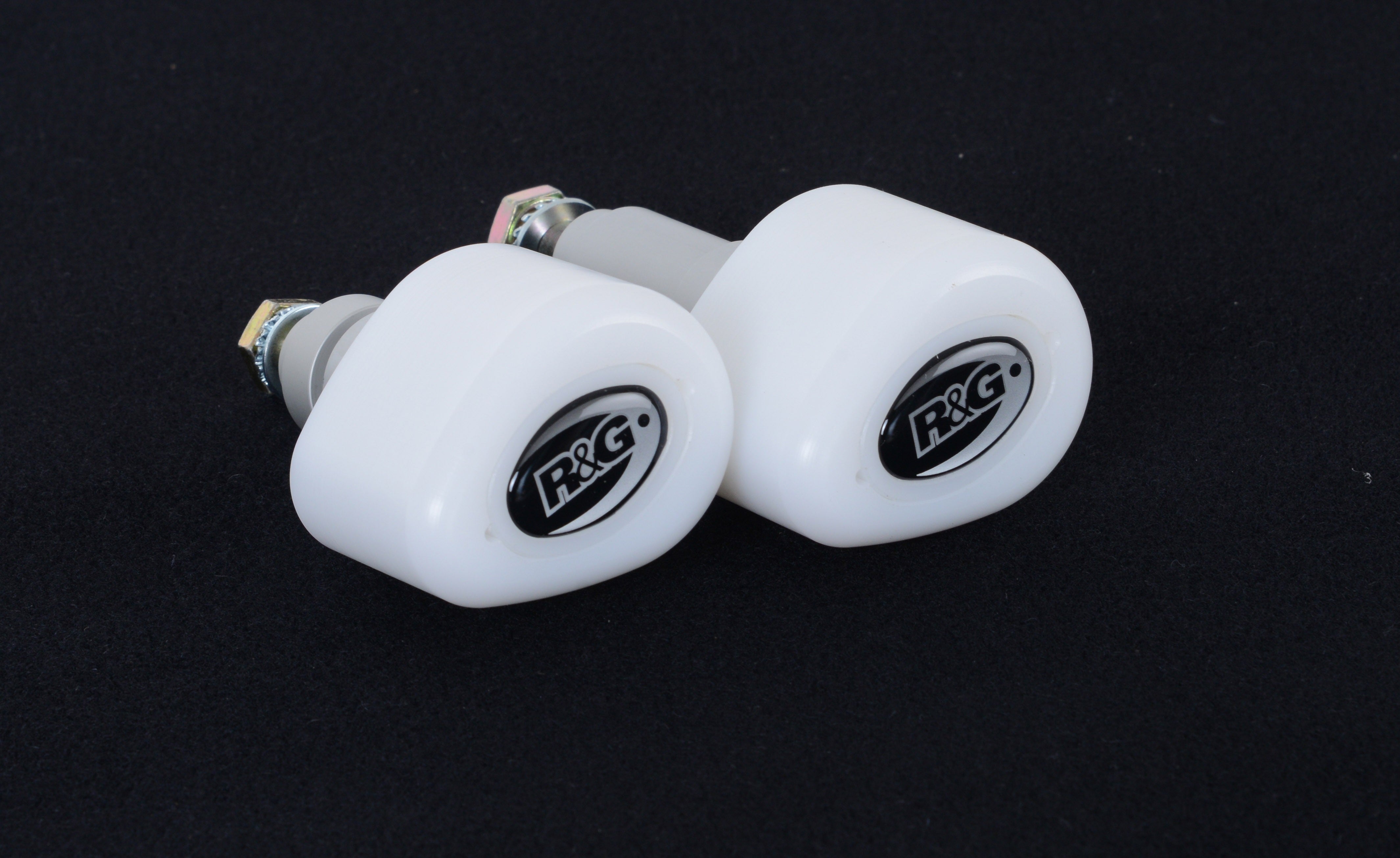 R&G Crash Protectors | White | Yamaha YZF-R6 2017>2020 - Pyramid Motorcycle Accessories