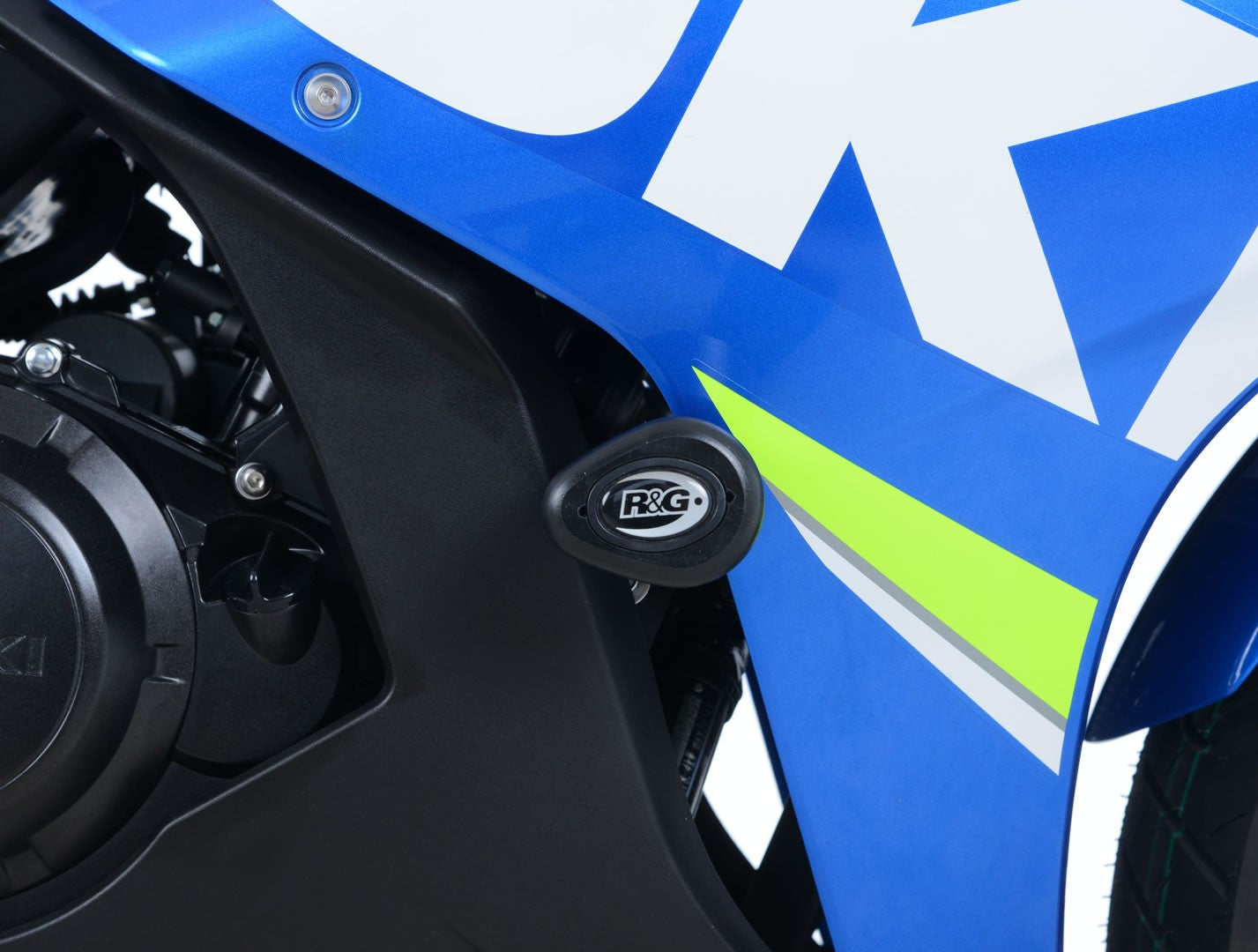 R&G Crash Protectors | Black | Suzuki GSX 250 R 2017>2020 & Suzuki V-Strom 250 2017>2020