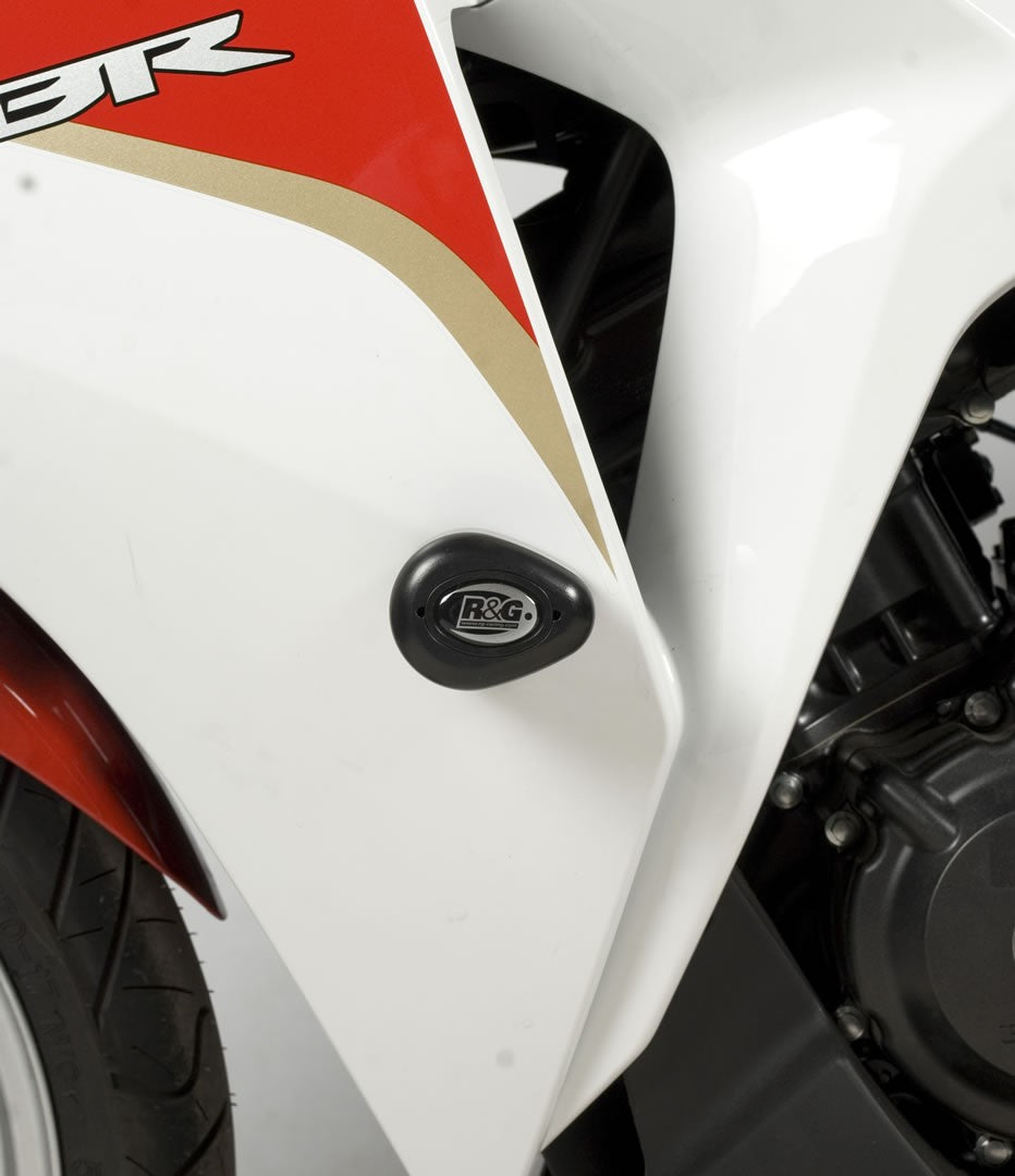 R&G Crash Protectors | Black | WK Bikes SP 250 2013>2016 & WK Bikes SP 125 2013>2016 & WK Bikes SP 50 2013>2015 & Honda CBR 250 R 2011>2016