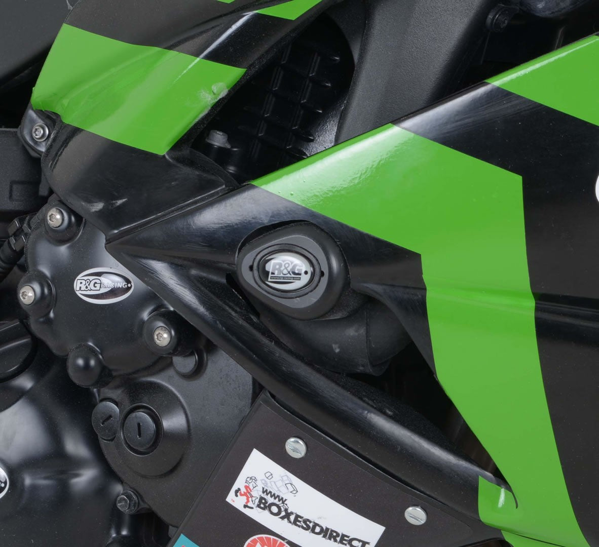 R&G Crash Protectors | Black | Kawasaki Ninja ZX6-R 2009>2012