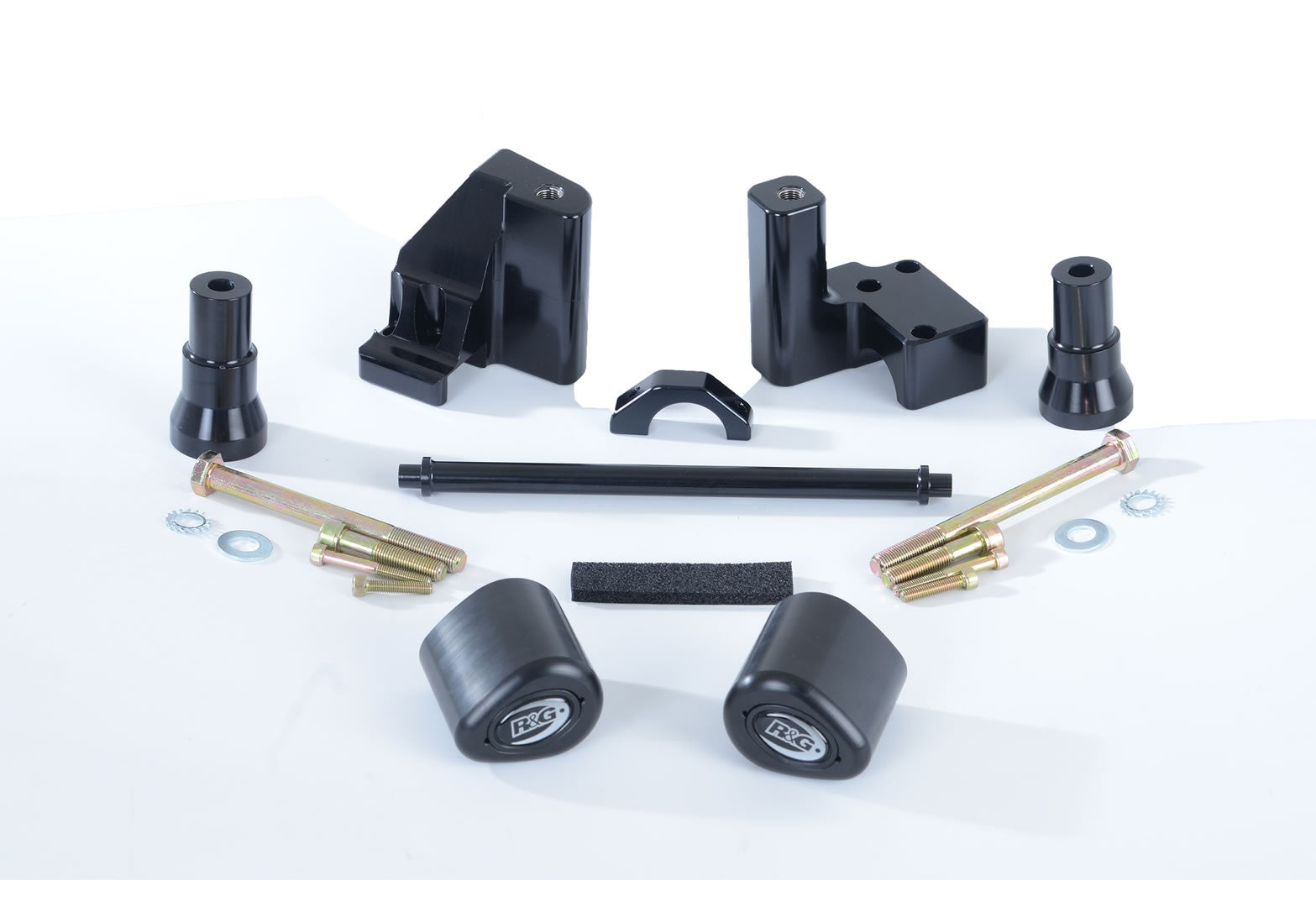 R&G Crash Protectors | Black | Suzuki GSX 1250 FA 2010>2016
