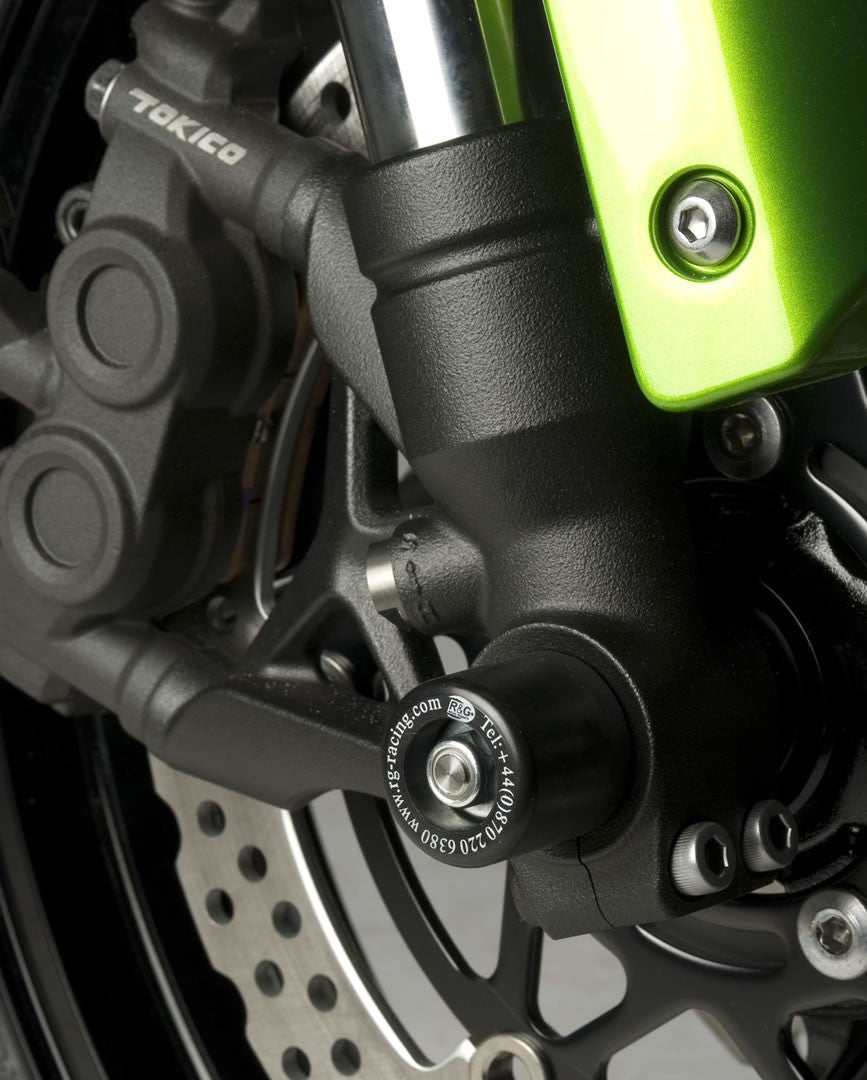 R&G Fork Protectors | Black | Kawasaki Versys 650 '10-'14 and Z1000SX '11-'19
