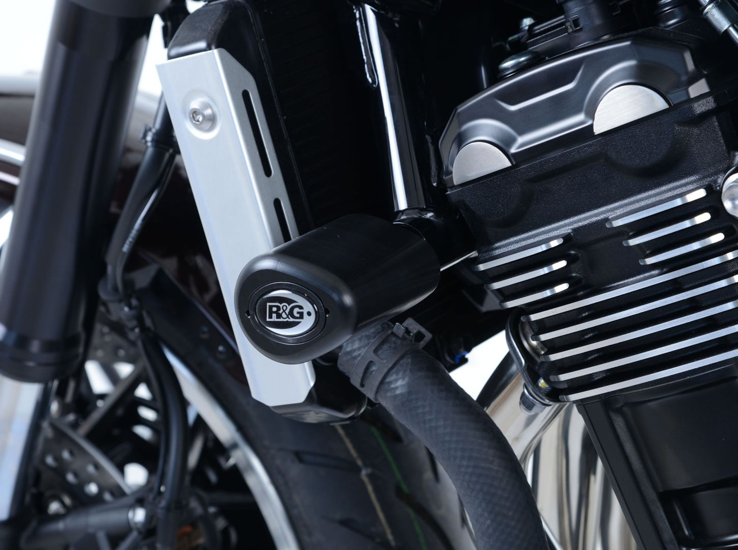 R&G Crash Protectors | Black | Kawasaki Z 900 RS 2018>Current