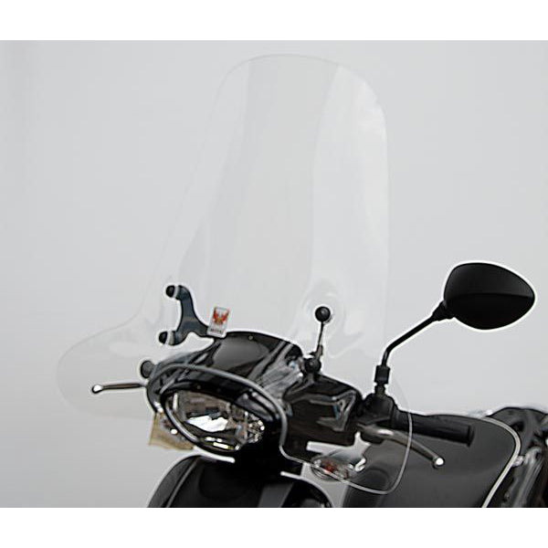Isotta Classic Screen | Clear | Aprilia Scarabeo 50-100 from 2014 - Pyramid Motorcycle Accessories