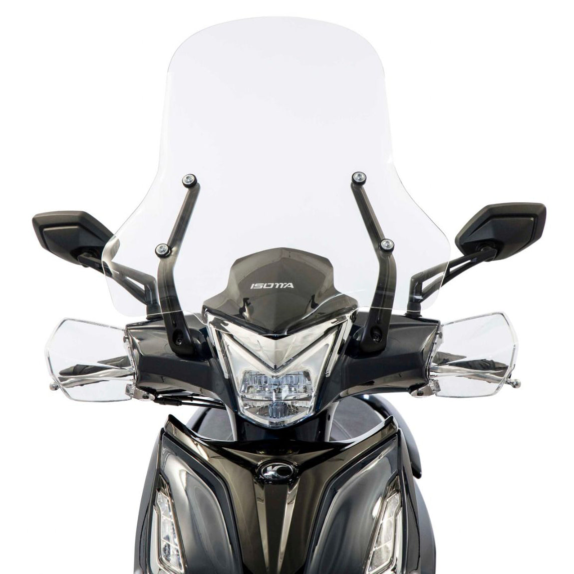 Isotta Classic Screen | Clear | Kymco Agility 300-350 - Pyramid Motorcycle Accessories