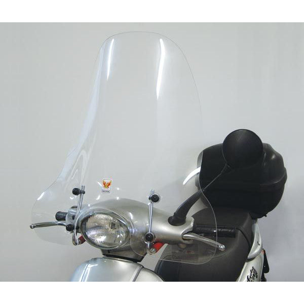 Isotta Classic Screen | Clear | Piaggio Liberty 50 - Pyramid Motorcycle Accessories