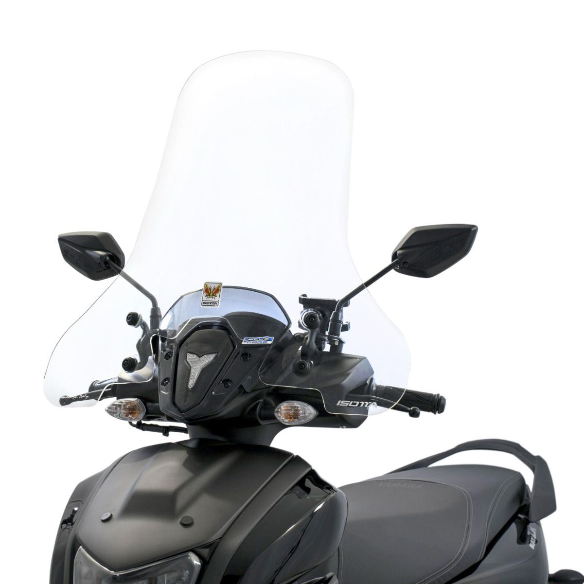 Isotta Classic Screen | Clear | Yamaha Rayzr 125 2024> - Pyramid Motorcycle Accessories