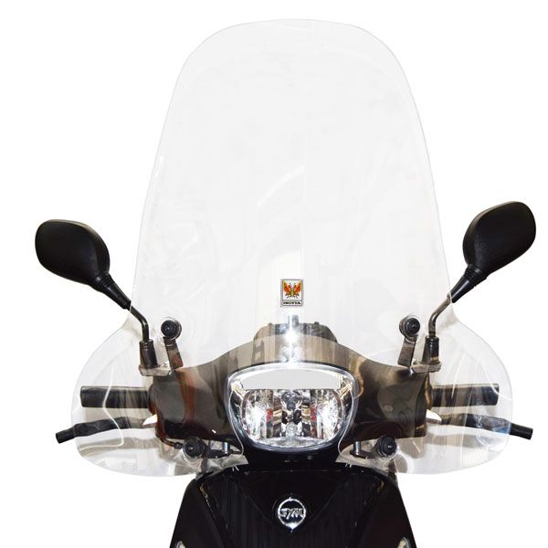 Isotta Classic Screen | Clear | Sym Symphony 125 S - CBS - Pyramid Motorcycle Accessories