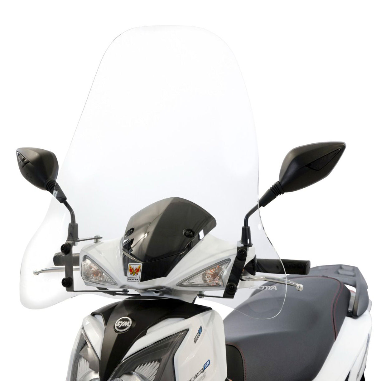 Isotta Classic Screen | Clear | Sym Symphony SR 125 2025> - Pyramid Motorcycle Accessories
