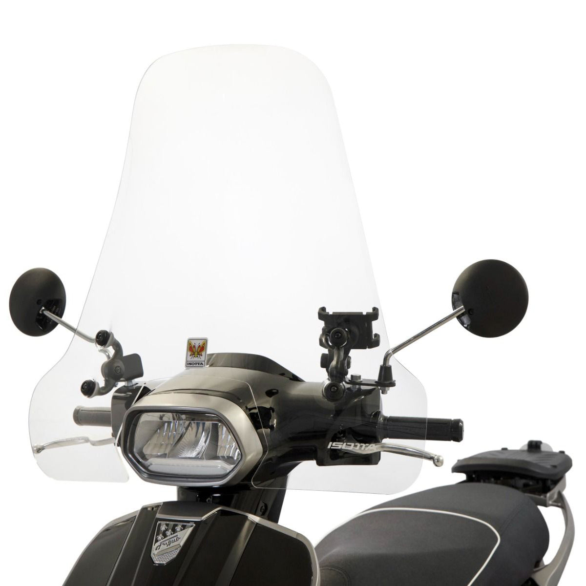 Isotta Classic Screen | Clear | Sym Fugue E5+Β -Β Β Pyramid Motorcycle Accessories