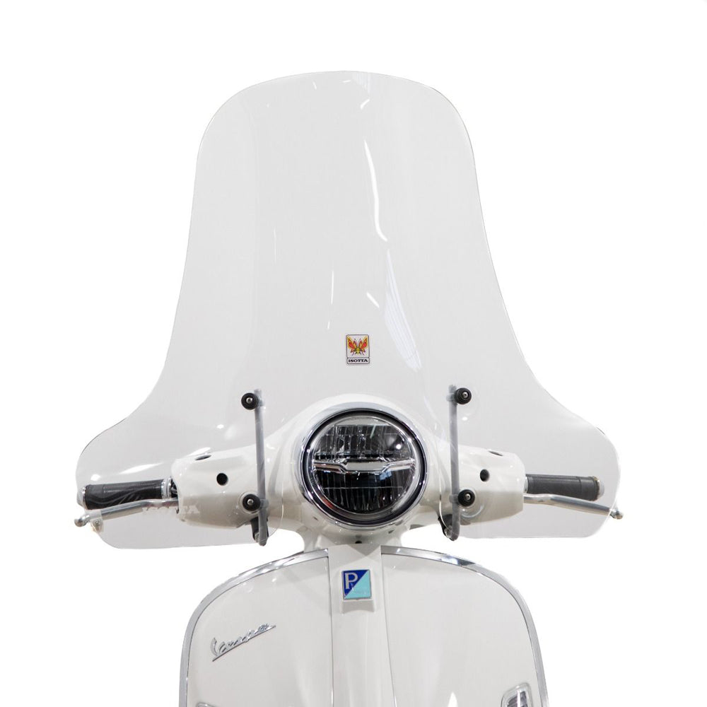 Isotta Classic Screen | Clear | Clear | Vespa GTS 300 2023 - Pyramid Motorcycle Accessories