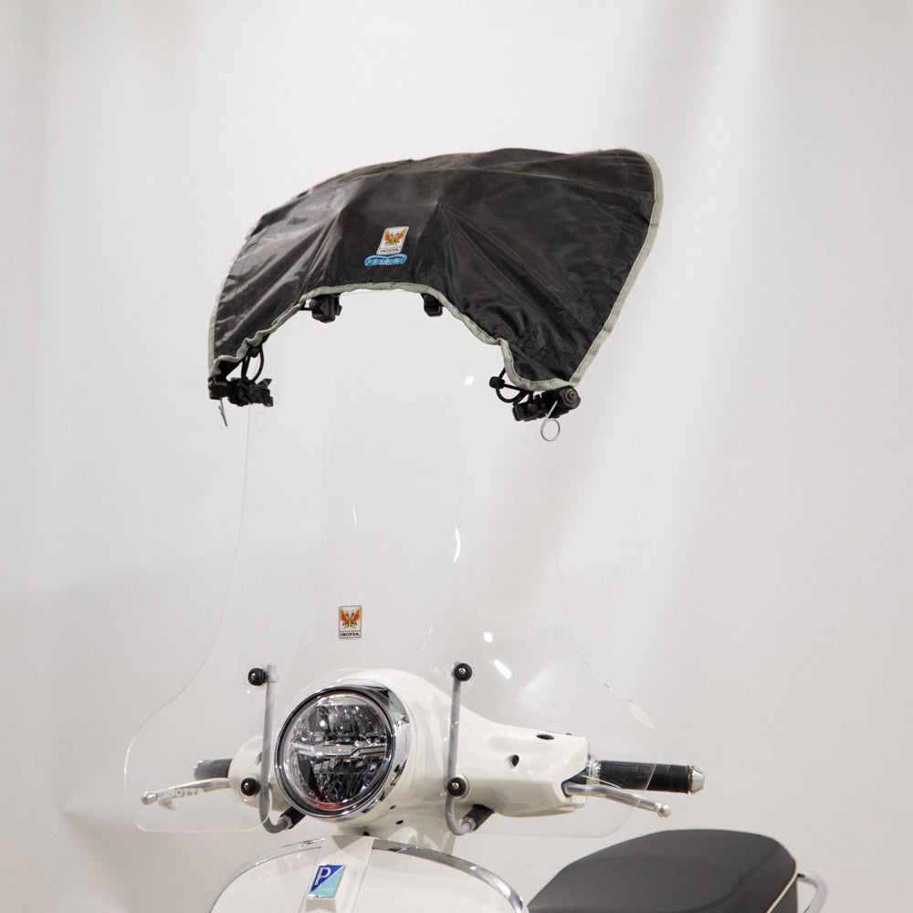 Isotta Classic Screen | Clear | Clear | Vespa GTS 300 2023 - Pyramid Motorcycle Accessories