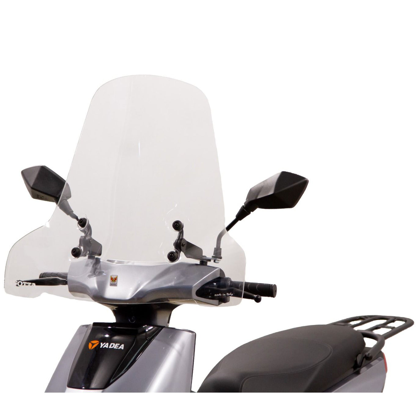 Isotta Classic Screen | Clear | Yadea T9 2022> - Pyramid Motorcycle Accessories
