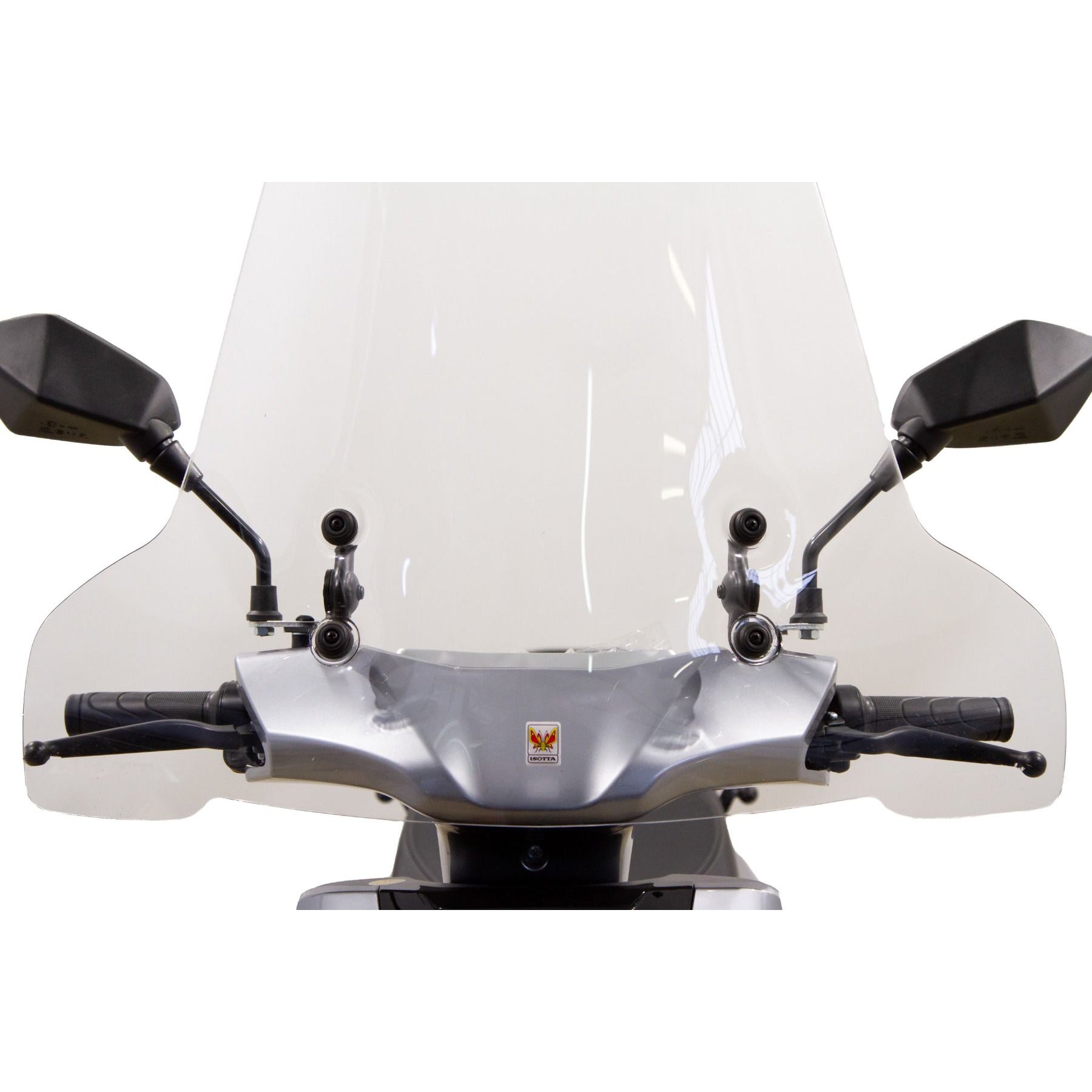 Isotta Classic Screen | Clear | Yadea T9 2022> - Pyramid Motorcycle Accessories