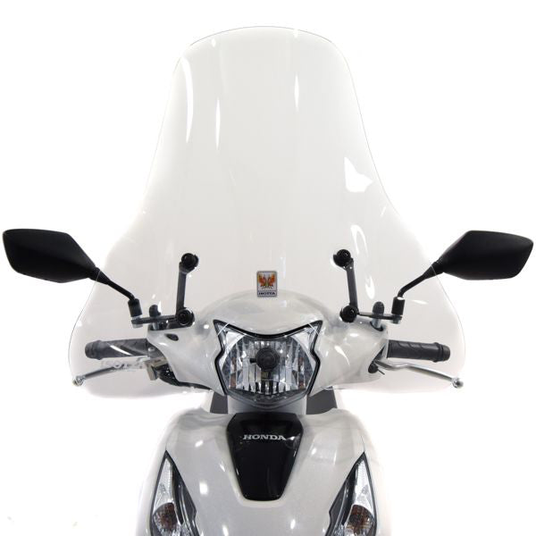 Isotta Classic Screen | Clear | Honda Vision 110 2021 - Pyramid Motorcycle Accessories