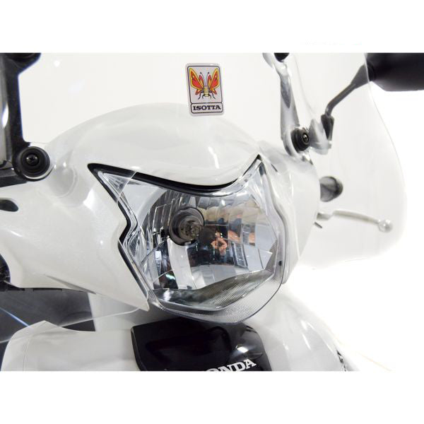 Isotta Classic Screen | Clear | Honda Vision 110 2021 - Pyramid Motorcycle Accessories