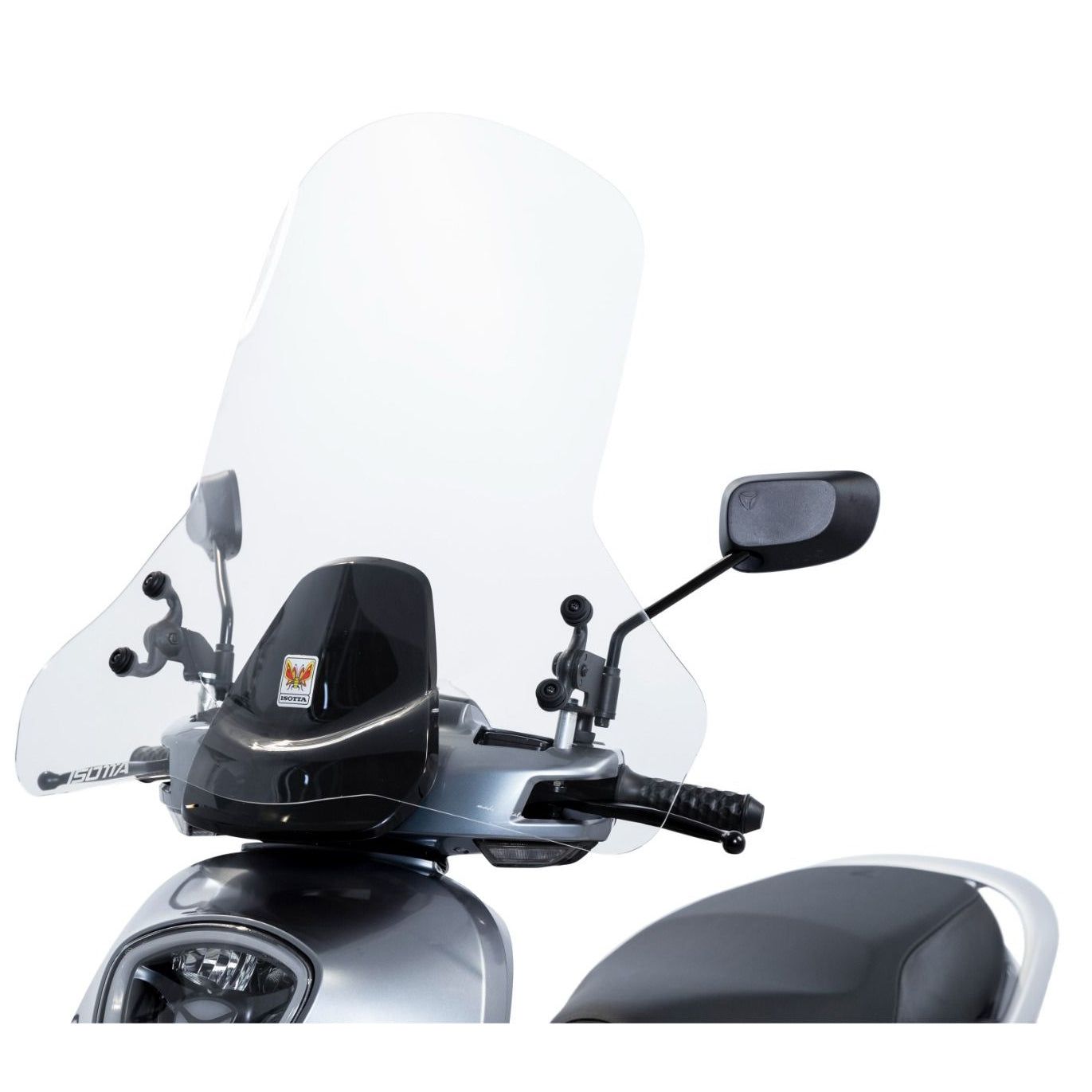 Isotta Classic Screen | Clear | Yadea C1S & C1S Pro - Pyramid Motorcycle Accessories