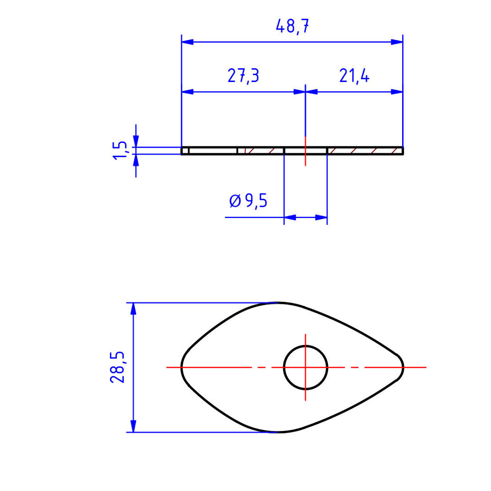 CNC Racing Turn Indicator Mounting Adapters IDA03B - Shop name