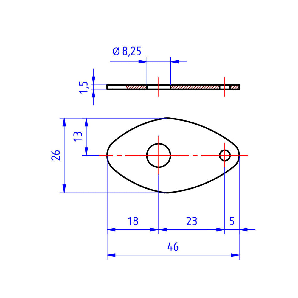 CNC Racing Turn Indicator Mounting Adapters IDA07B - Shop name
