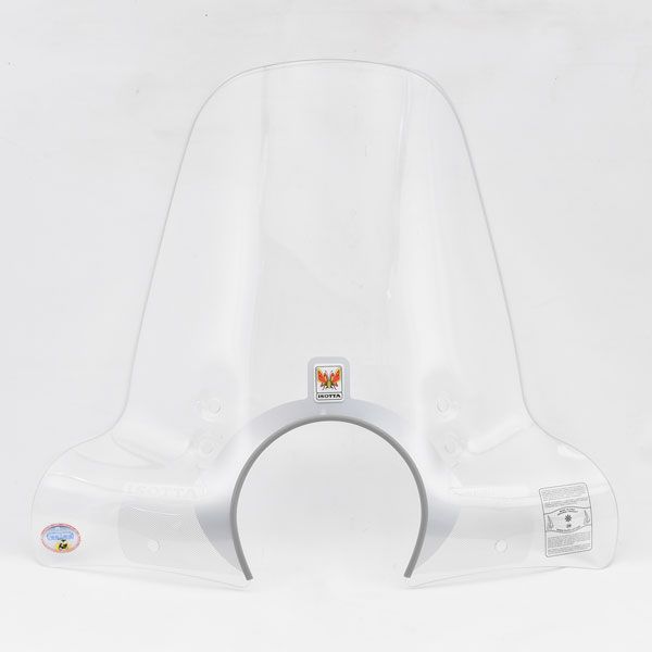 Isotta Medium Screen | Clear | Scarabeo 300 2009<2013 - Pyramid Motorcycle Accessories