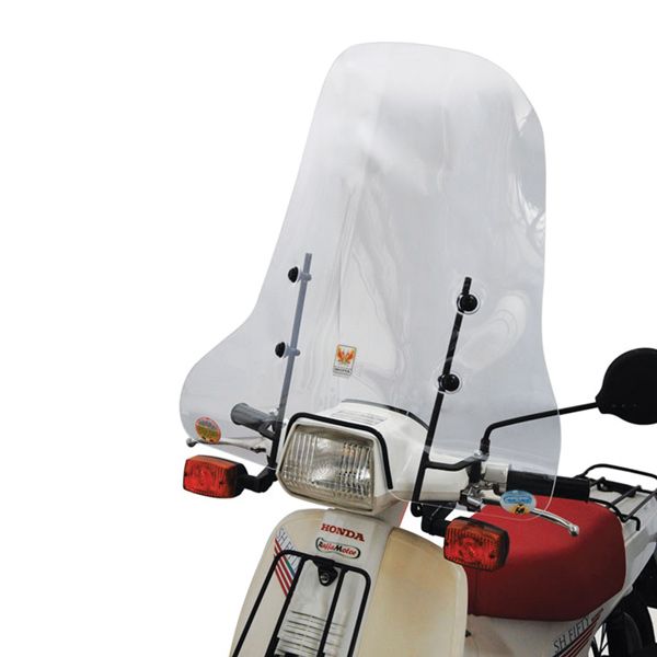 Isotta Medium Screen | Clear | Honda SH 50 1989 - 1993 - Pyramid Motorcycle Accessories