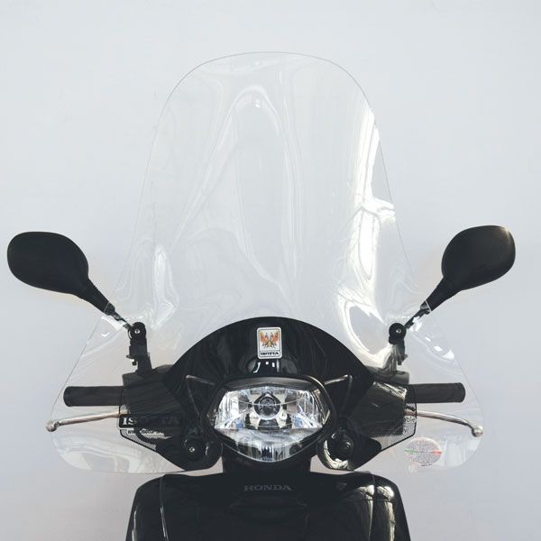 Isotta Medium Screen with Anti-Sun Refraction | Clear | SH 150i 2005>2008 - Pyramid Motorcycle Accessories