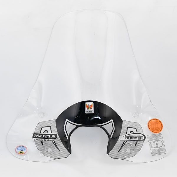 Isotta Medium Screen with Anti-Sun Refraction | Clear | SH 300 2006>2010 - Pyramid Motorcycle Accessories