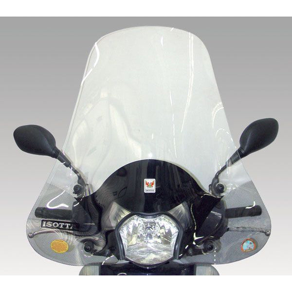Isotta Medium Screen with Anti-Sun Refraction | Clear | SH 300 2006>2010 - Pyramid Motorcycle Accessories