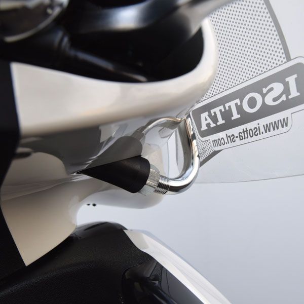 Isotta Medium Screen | Clear | Liberty with Anti Solar Refraction Screen Printing - Pyramid Motorcycle Accessories