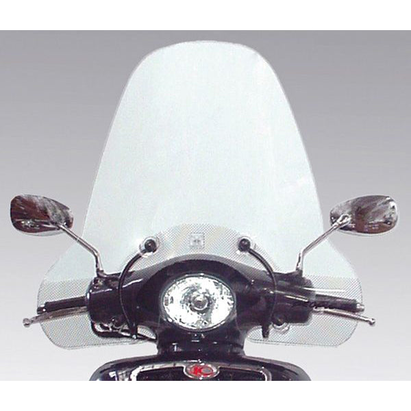 Isotta Medium Screen | Clear | Kymco People 250 2003 - 2005 / YUP 250 2002 - 2005 - Pyramid Motorcycle Accessories