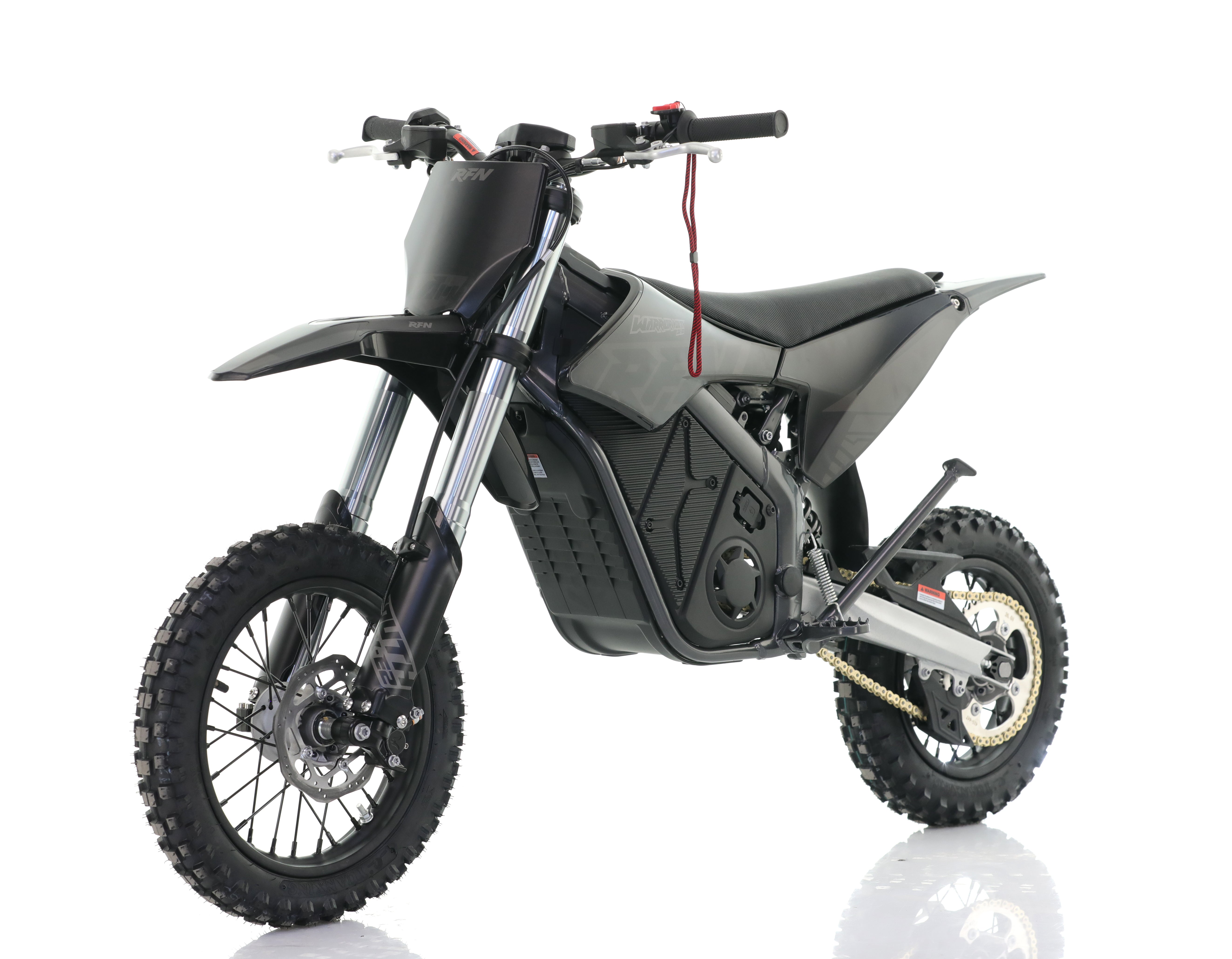 RFN Warrior Youth SX-E2 48V Electric Off-Road Motorcycle | Black