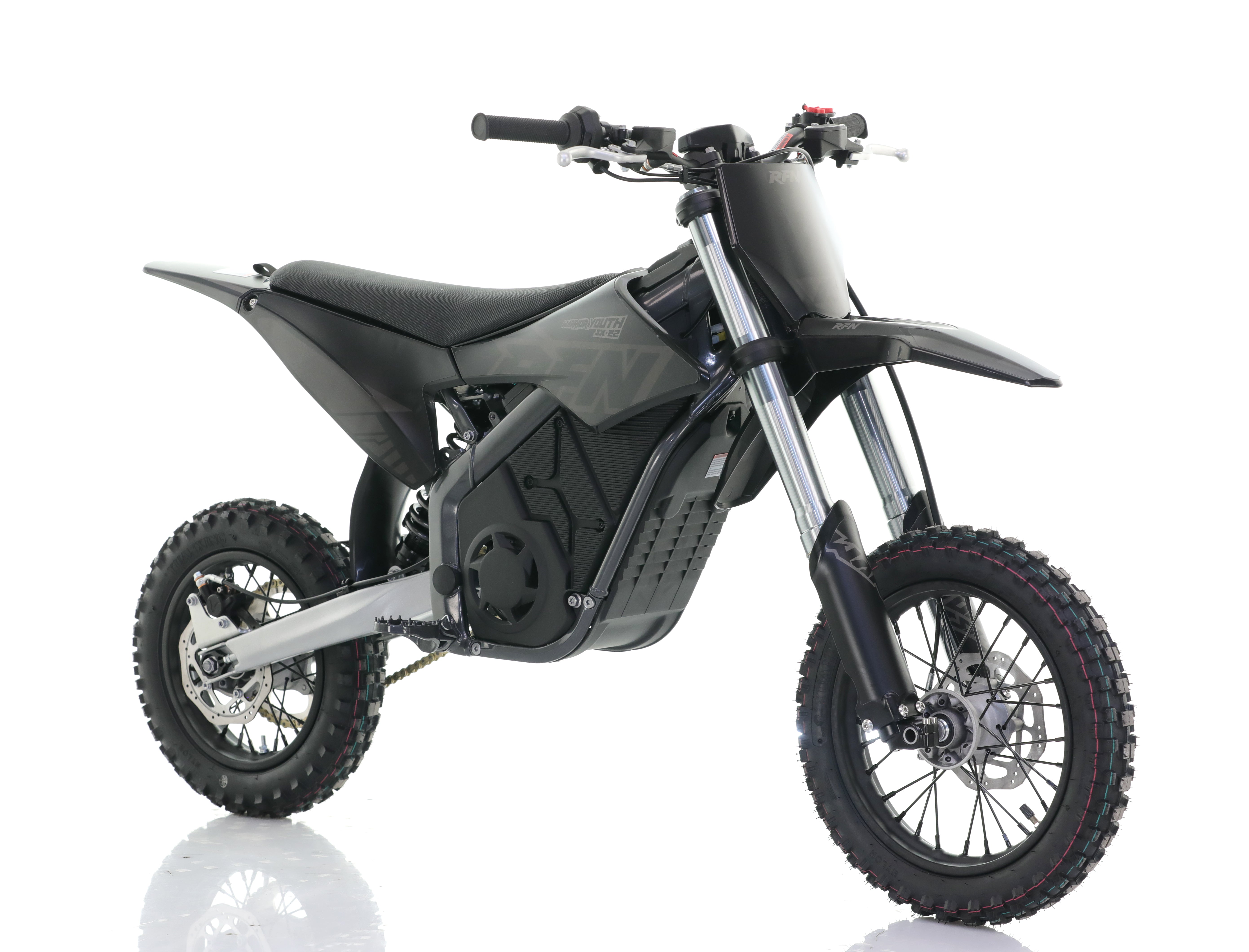 RFN Warrior Youth SX-E2 48V Electric Off-Road Motorcycle | Black
