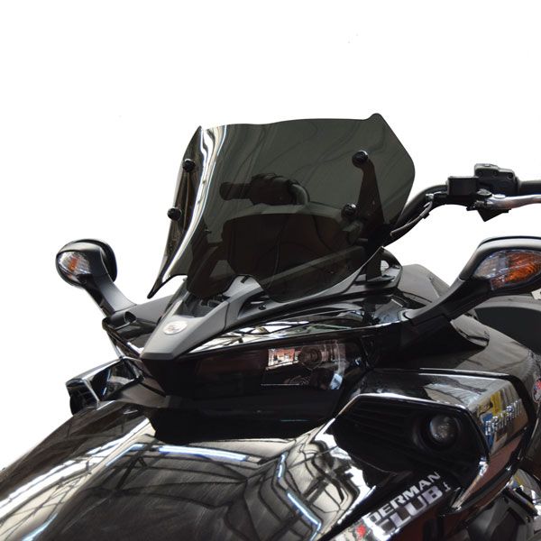 Isotta Sport Screen | Dark Smoke | Can Am Spyder F3 - Pyramid Motorcycle Accessories