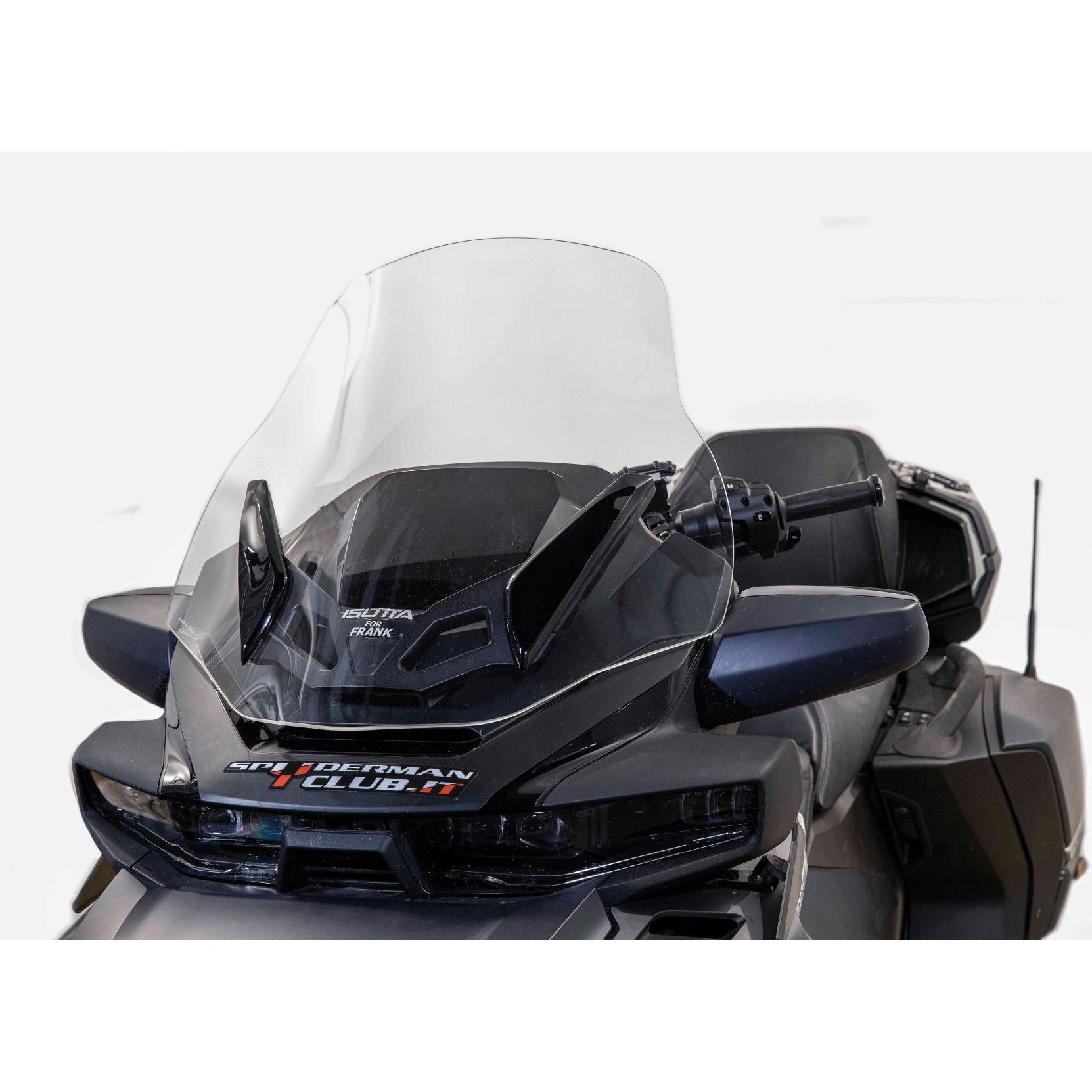 Isotta Maxi Windscreen | Clear | Can-am Spyder RtΒ -Β Β Pyramid Motorcycle Accessories