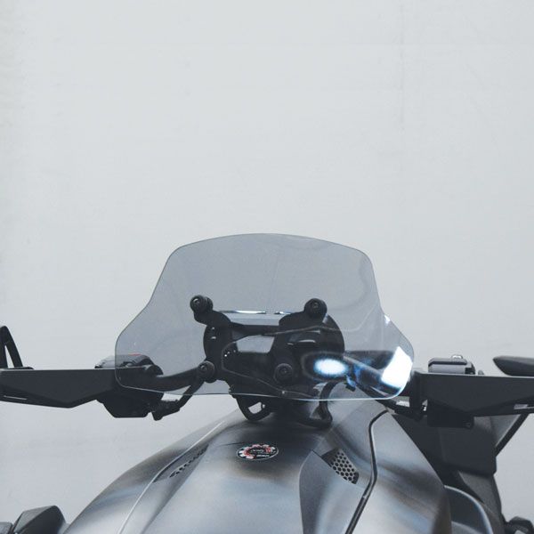 Isotta Small Screen | Light Smoke | Ryker 600-900 - Pyramid Motorcycle Accessories